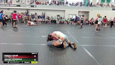 120 lbs Semis & 1st Wrestleback (8 Team) - Finnley Uhler, Elite Misfits vs Brooks McDonald, West Forsyth WC