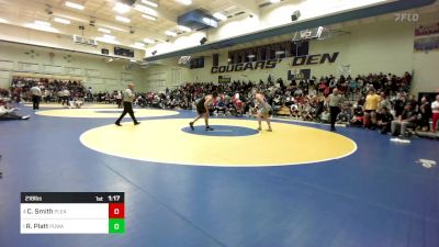 218 lbs Semifinal - Cayaen Smith, Pleasant Grove (UT) vs Robert Platt, Poway