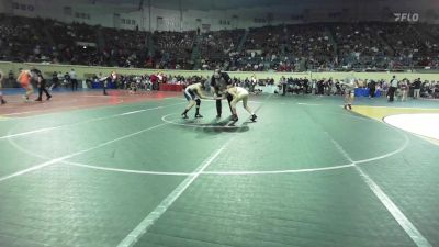 105 lbs Consi Of 16 #1 - Aiden Easley, Southmoore SaberCats Wrestling vs Shaun Tougas, Kingfisher YellowJackets