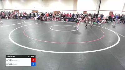 74 kg Cons 16 #1 - Anthony White, Skwc-rtc vs Cooper Willis, Higher Level Wrestling