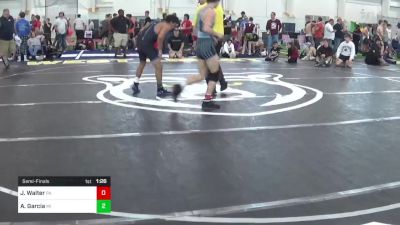 125-E lbs Semifinal - Jayce Walter, PA vs Austin Garcia, MI