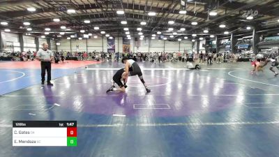 126 lbs Round Of 32 - Clay Gates, OK vs Emilio Mendoza, SC