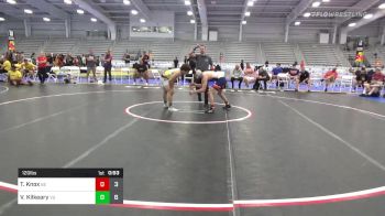 120 lbs Semifinal - Tyler Knox, Beast Of The East vs Vinny Kilkeary, Young Guns Black