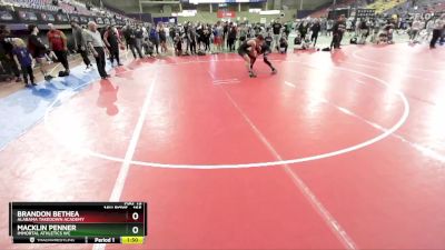 165 lbs Champ. Round 2 - Macklin Penner, Immortal Athletics WC vs Brandon Bethea, Alabama Takedown Academy