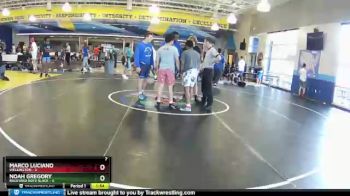 113 lbs Round 7 (8 Team) - Noah Gregory, Backyard Boyz Black vs Marco Luciano, Wellington