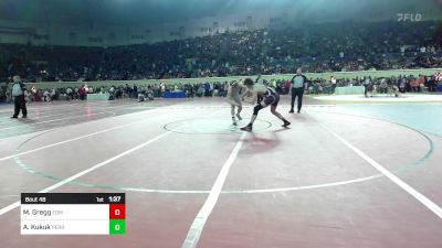 160 lbs Round Of 64 - Maddox Gregg, Edmond Memorial vs Andrew Kukuk, Perry Wrestling Club