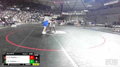 2A 285 lbs 7th Place Match - Kevin Hudson, Olympic vs Julian Rodriguez-Padilla, Sedro-Woolley