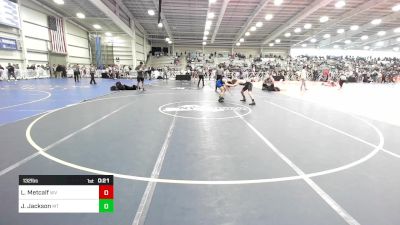 132 lbs Consi Of 32 #1 - Lane Metcalf, WV vs John Jackson, MT