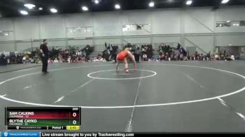 200 lbs Round 3 (8 Team) - Sam Calkins, California vs Blythe Cayko, Colorado