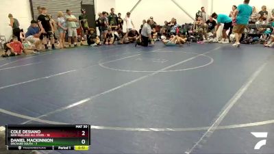 96 lbs Round 1 (8 Team) - Brighton Karvoski, New England All Stars vs Ben Paley, Orchard South