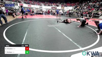 96 lbs Rr Rnd 4 - Daniel Fernandes, Lincoln Christian vs Braylon Welch, Heat