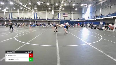 174 lbs Round Of 32 - Brad Kata, American University vs Logan Heckert, Campbell University