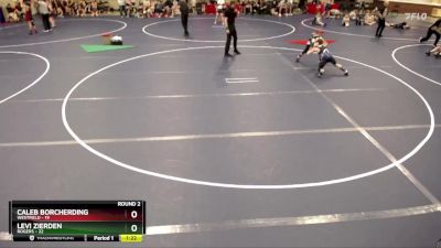 80 lbs Round 2 (4 Team) - Levi Zierden, Rogers vs Caleb Borcherding, Westfield