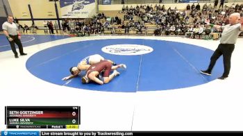 174 lbs 3rd Place Match - Luke Silva, Aurora Universtiy vs Seth Goetzinger, Augsburg University