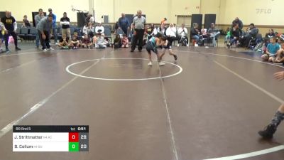 60 lbs Rr Rnd 5 - Jackson Strittmatter, ACES K-4 vs Brock Collum, Buffalo Valley K-4