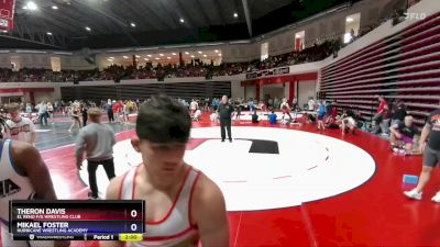 175 lbs Semifinal - Theron Davis, El Reno F/G Wrestling Club vs Mikael Foster, Hurricane Wrestling Academy