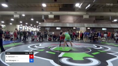 92 kg Cons 32 #2 - Cole Carlucci, Cyclone Regional Training Center C-RTC vs Michael Calcagno, Izzy Style Wrestling