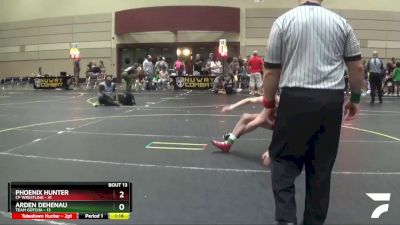 150 lbs Round 5 (6 Team) - Phoenix Hunter, CP Wrestling vs Arden Dehenau, Team Gotcha