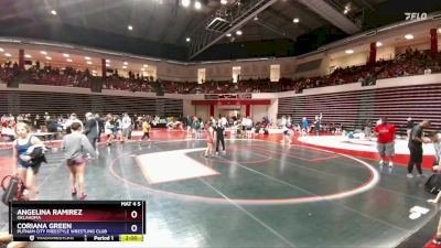 130 lbs Cons. Semi - Coriana Green, Putnam City Freestyle Wrestling Club vs Angelina Ramirez, Oklahoma