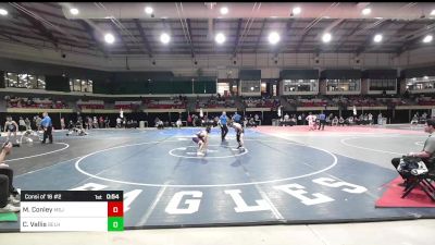 132 lbs Consi Of 16 #2 - Maximus Conley, Mount Saint Joseph vs Cord Vallis, Belmont Hill