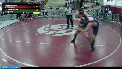 190 lbs Cons. Round 4 - Ed Mozqueda, Spring Valley vs Joseph Nicci, Faith Lutheran