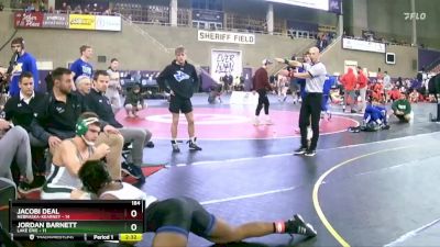 184 lbs 2nd Wrestleback (16 Team) - Jacobi Deal, Nebraska-Kearney vs Jordan Barnett, Lake Erie