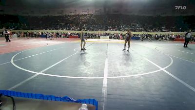 108 lbs Consi Of 32 #1 - Saxton Garcia, Putnam City vs Gabriel Hernandez, Team Choctaw