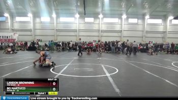 152 lbs Round 7 (10 Team) - Landon Browning, Tar River vs Bo Martucci, Rambler