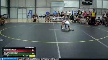 90 lbs Quarterfinals (8 Team) - Grayson Eggum, POWA vs Danny Green, Untouchables White