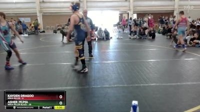 105 lbs Round 3 (6 Team) - Asher Muma, Ninja Killer Black vs Kayden Dragoo, Ninja Killer