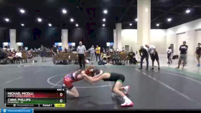 96 lbs Round 1 (6 Team) - Michael Micelli, North Florida Misfits vs Chris Phillips, Scorpions