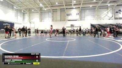 170 lbs Quarterfinal - Hussein Zenki, Revolution Elite Wrestling vs Danny Morrison, Club Not Listed