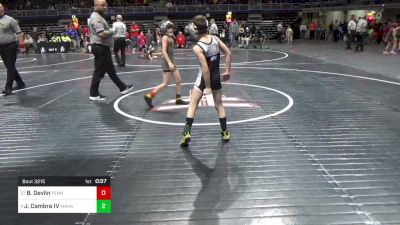 60 lbs Rd 7 - Consi-semis - Brayden Devlin, Pennsbury vs John Cambra IV, Mahanoy Area