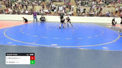 81 lbs Quarterfinal - Camden McLemore, East Forsyth Jr Bronco Wrestling Club vs Nicholas Stubbs, Tomahawk Wrestling Club