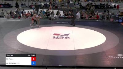 126 lbs Rnd Of 128 - Blake Fox, Iowa vs Abram Anderson, Minnesota