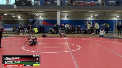 70 lbs Round 4 (6 Team) - Logan Rajner*, Barberton vs Clayton Miller, Oregon Clay