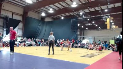 90 lbs Quarterfinal - Ava Rife, Palmyra Youth Wrestling Club vs Mya Guyette, Dark Horses