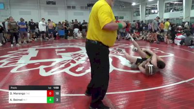 132 lbs Pools - Dom Marengo, The Asylum Red vs Aiden Beimel, PA Titan Wrestling