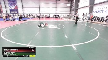 80 lbs Rd# 4- 2:00pm Friday Final Pool - Carter Roy, VA Team Predator vs Brighton Prine, Terps Xpress