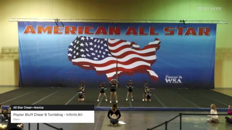 Poplar Bluff Cheer & Tumbling - Infiniti All-Stars - Stars [2022 All Star Cheer--Novice] 2022 American All Star Nationals