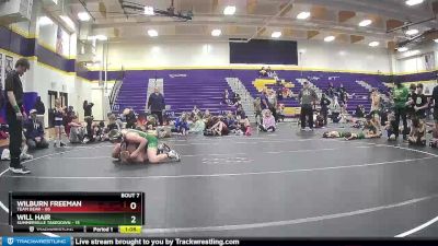 140 lbs Round 3 (6 Team) - Wilburn Freeman, Team Bear vs Will Hair, Summerville Takedown