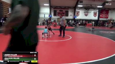 Bracket 13 lbs Quarterfinal - Jager Fuller, Fort Madison Wrestling Club vs Grayson Miller, WBNDD