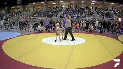 49 lbs Champ. Round 1 - Kacen Ziegler, South Medford Mat Club vs Kaiden Primus, Cornerstone Mat Club