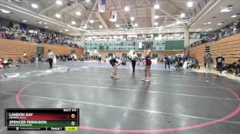 157 lbs 5th Place Match - Spencer Ferguson, Rancho Bernardo vs Landon Gay, Granite Hills