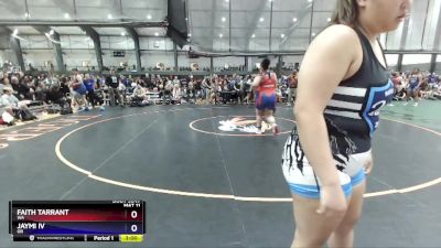 235 lbs Quarterfinal - Faith Tarrant, WA vs Jaymi Iv, OR