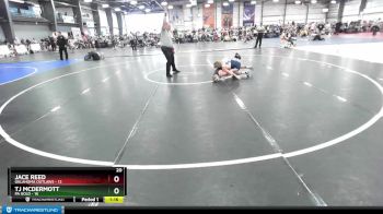 100 lbs Rd# 7- 10:45am Saturday Final Pool - TJ McDermott, PA Gold vs Jace Reed, Oklahoma Outlaws
