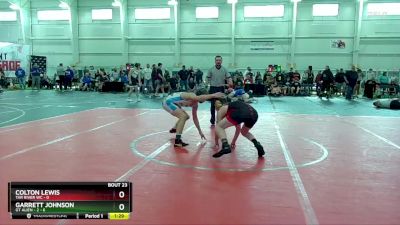 113 lbs Round 5 (10 Team) - Garrett Johnson, GT Alien - 2 vs Colton Lewis, Tar River WC