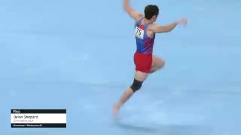 Dylan Shepard - Floor, Gymnastics USA - 2021 US Championships