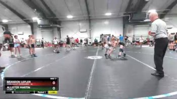 80 lbs Round 7 (8 Team) - Allister Martin, Storm vs Brandon Lefler, Steel Valley Renegades