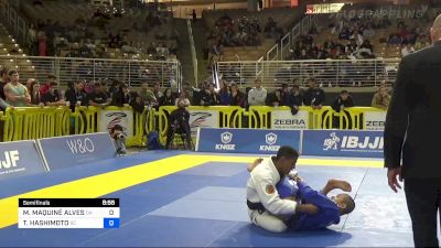 MEYRAM MAQUINÉ ALVES vs TOMOYUKI HASHIMOTO 2022 Pan Jiu Jitsu IBJJF Championship